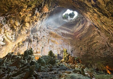 Caves of Castellana incoming puglia