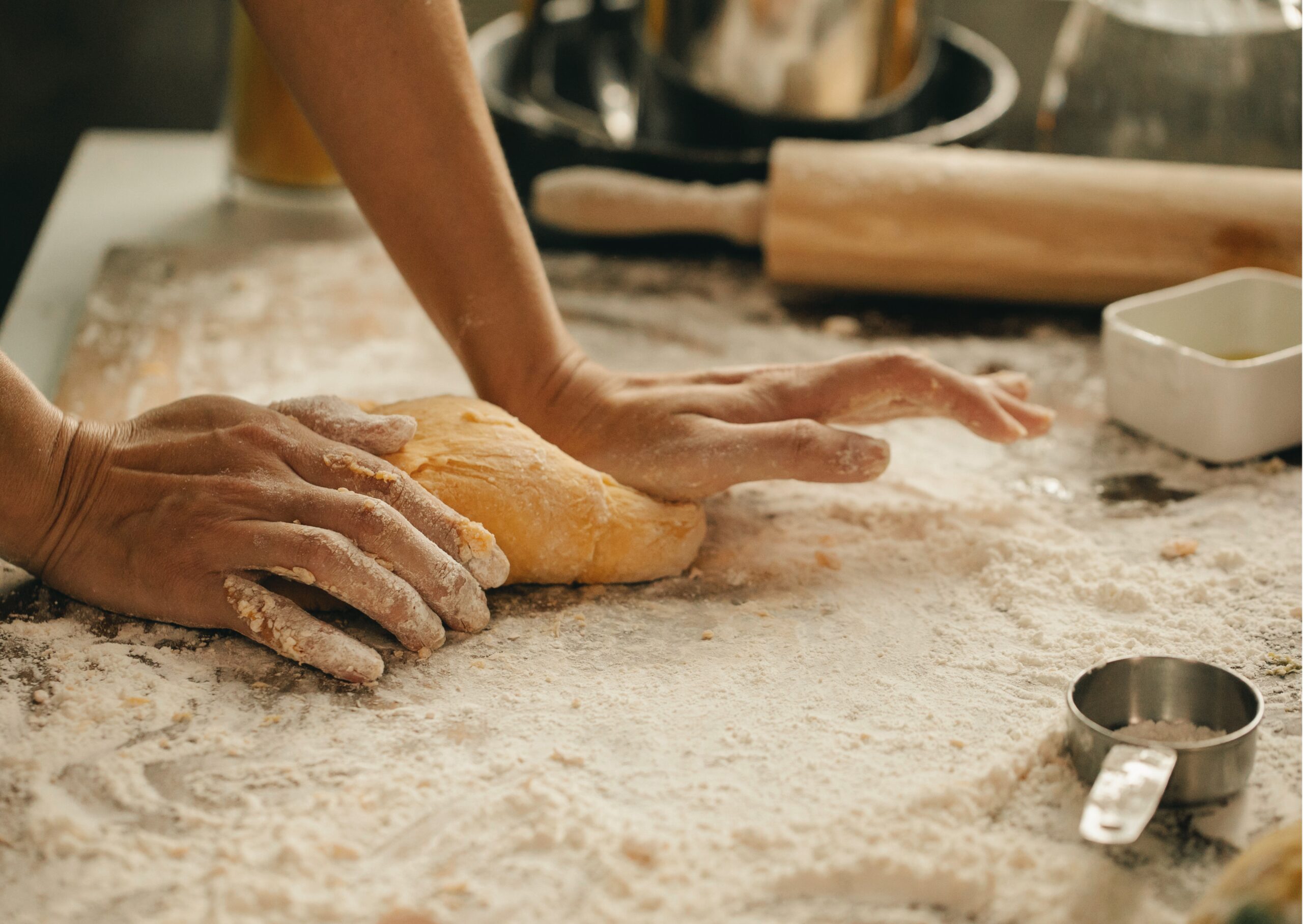 Traditional bread making in Matera